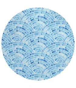 Dalyn Seabreeze SZ7 Indigo Area Rug 8 ft. X 8 ft. Round