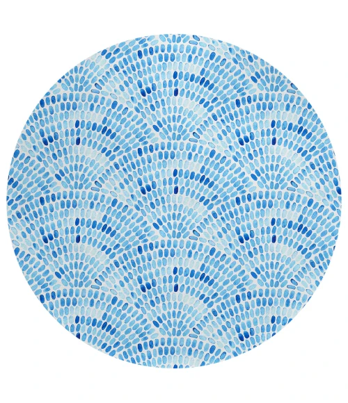 Dalyn Seabreeze SZ7 Indigo Area Rug 8 ft. X 8 ft. Round