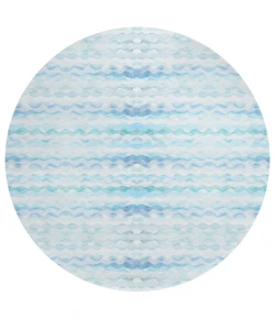 Dalyn Seabreeze SZ16 Denim Area Rug 8 ft. X 8 ft. Round
