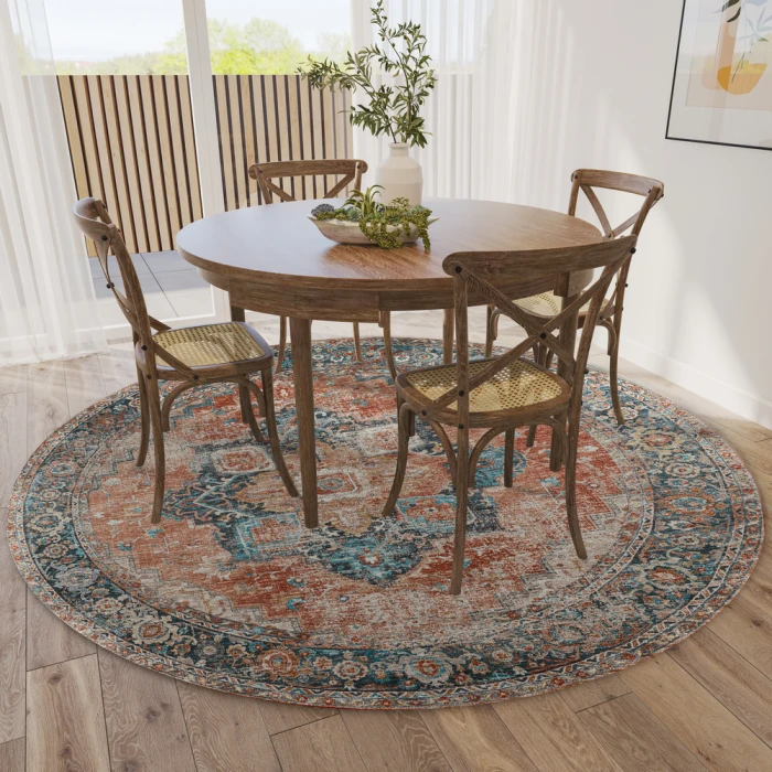 Dalyn Jericho JC2 Spice Area Rug 8 ft. X 8 ft. Round