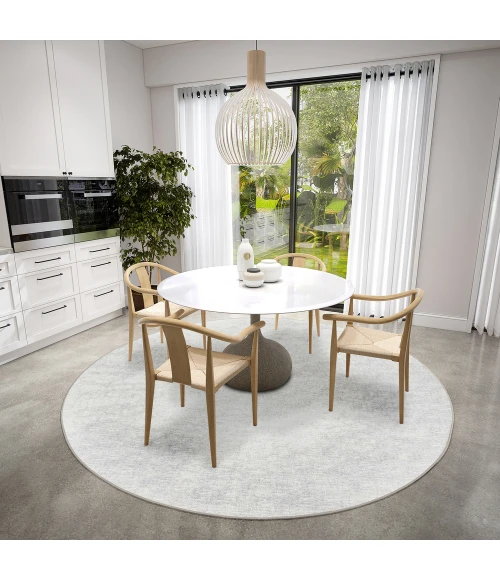 Dalyn Winslow WL1 Ivory Area Rug 10 ft. X 10 ft. Round