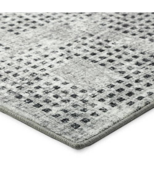 Dalyn Delano DA1 Pewter Area Rug 3 ft. X 5 ft. Rectangle