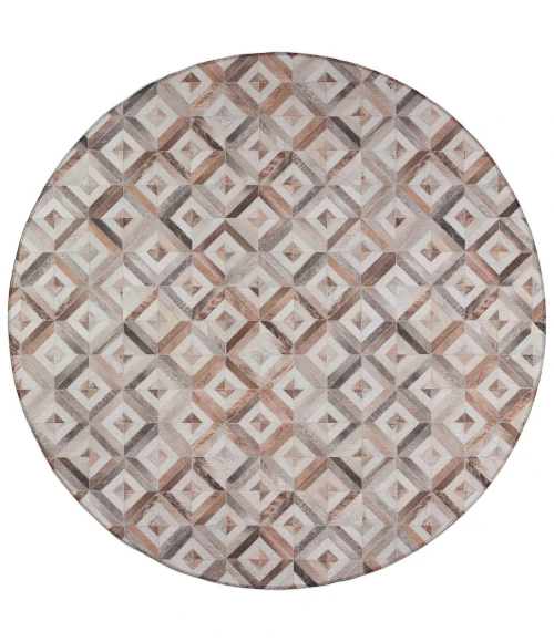 Dalyn Stetson SS7 Flannel Area Rug 6 ft. X 6 ft. Round
