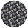 Dalyn Seabreeze SZ13 Black Area Rug 8 ft. X 8 ft. Round