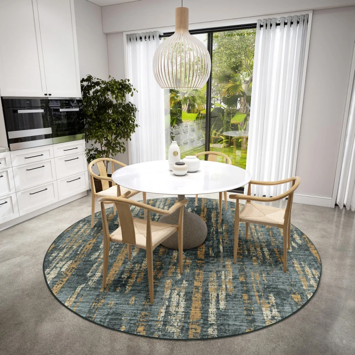 Dalyn Winslow WL6 Charcoal Area Rug 10 ft. X 10 ft. Round