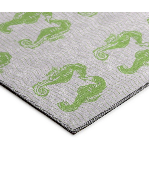 Dalyn Seabreeze SZ15 Lime-In Area Rug 2 ft. 3 in. X 7 ft. 6 in. Runner