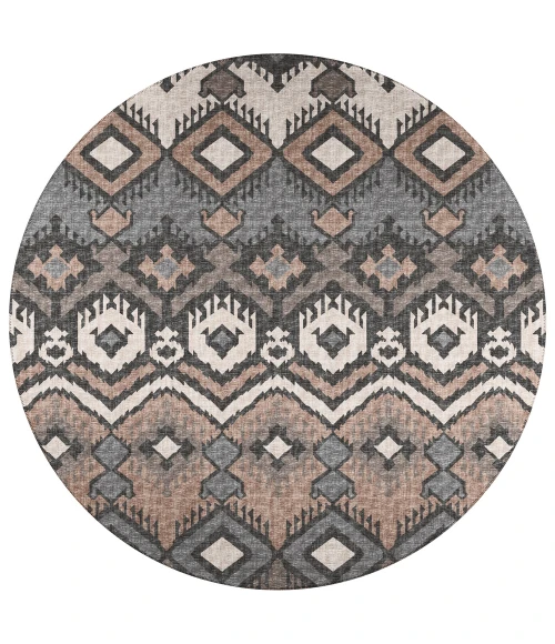 Dalyn Sedona SN2 Bison Area Rug 4 ft. X 4 ft. Round