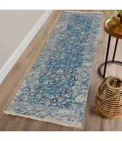 Dalyn Marbella MB2 Navy Area Rug 2 ft. 3 in. X 10 ft. Runner