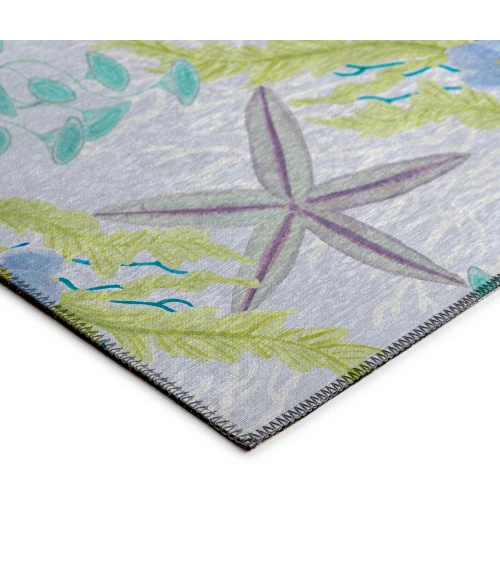 Dalyn Seabreeze SZ1 Silver Area Rug 2 ft. 3 in. X 7 ft. 6 in. Runner