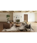 Dalyn Denizi DZ2 Putty Area Rug 5 ft. 3 in. X 7 ft. 8 in. Rectangle