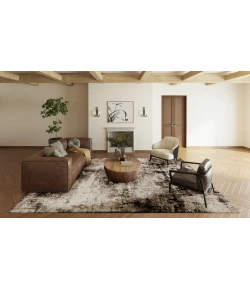 Dalyn Denizi DZ2 Putty Area Rug 5 ft. 3 in. X 7 ft. 8 in. Rectangle
