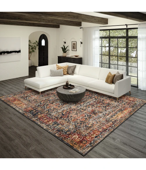 Dalyn Jericho JC3 Charcoal Area Rug 10 ft. X 10 ft. Round