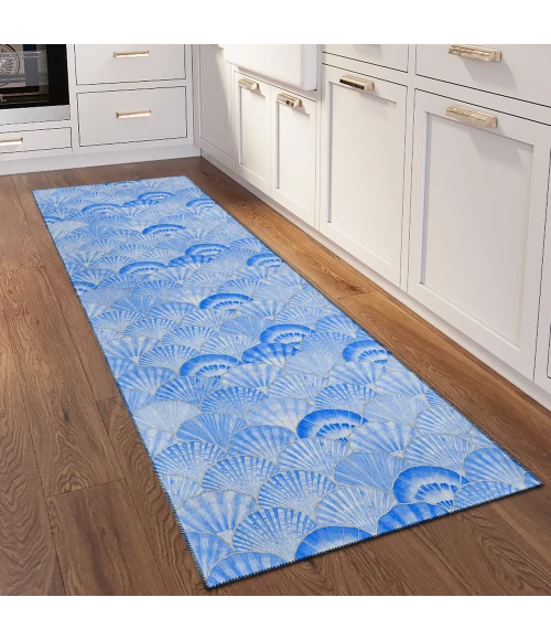 Dalyn Seabreeze SZ2 Navy Area Rug 2 ft. 3 in. X 7 ft. 6 in. Runner