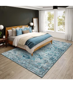 Dalyn Jericho JC5 Denim Area Rug 8 ft. X 10 ft. Rectangle
