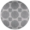 Dalyn Sedona SN13 Pewter Area Rug 4 ft. X 4 ft. Round