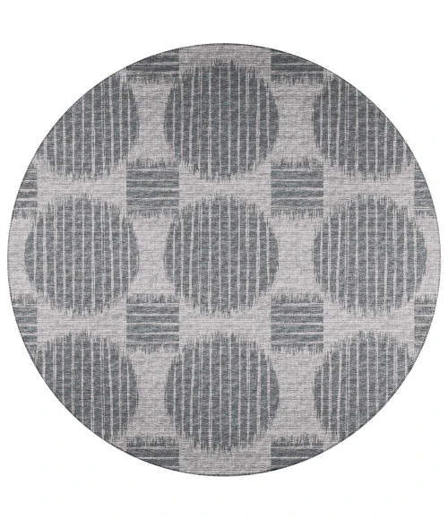 Dalyn Sedona SN13 Pewter Area Rug 8 ft. X 8 ft. Round
