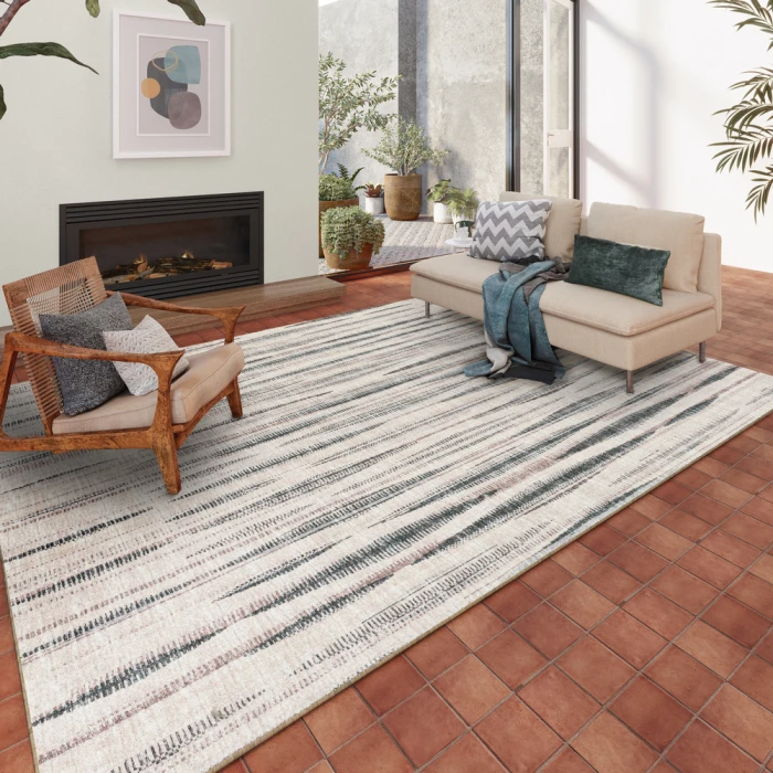 Dalyn Amador AA1 Ivory Area Rug 10 ft. X 14 ft. Rectangle