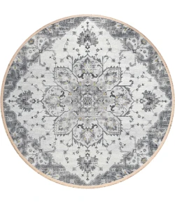 Dalyn Marbella MB3 Linen Area Rug 4 ft. X 4 ft. Round