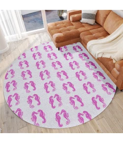 Dalyn Seabreeze SZ15 Flamingo Area Rug 8 ft. X 8 ft. Round