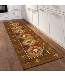 Dalyn Phoenix PH2 Walnut Area Rug 2 ft. 3 in. X 7 ft. 6 in. Runner