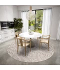Dalyn Sedona SN5 Putty Area Rug 8 ft. X 8 ft. Round