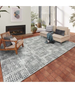 Dalyn Delano DA1 Pewter Area Rug 3 ft. X 5 ft. Rectangle