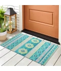 Dalyn Phoenix PH3 Teal Area Rug 1 ft. 8 in. X 2 ft. 6 in. Rectangle
