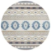 Dalyn Phoenix PH3 Ivory Area Rug 8 ft. X 8 ft. Round