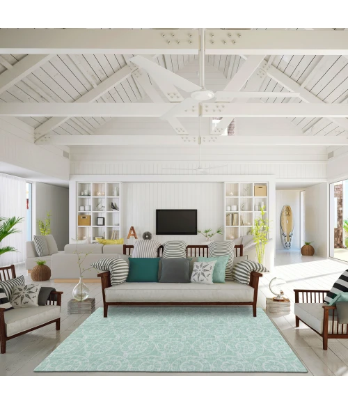 Dalyn Seabreeze SZ11 Sage Area Rug 5 ft. X 7 ft. 6 in. Rectangle