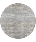 Dalyn Ciara CR1 Graphite Area Rug 6 ft. X 6 ft. Round