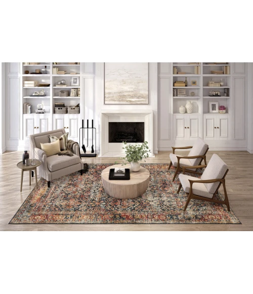 Dalyn Jericho JC3 Charcoal Area Rug 5 ft. X 7 ft. 6 in. Rectangle