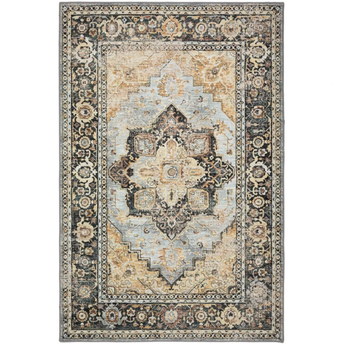 Dalyn Jericho JC2 Pewter Area Rug 3 ft. X 5 ft. Rectangle