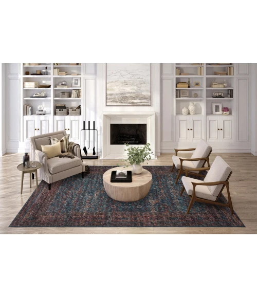 Dalyn Jericho JC7 Navy Area Rug 9 ft. X 12 ft. Rectangle