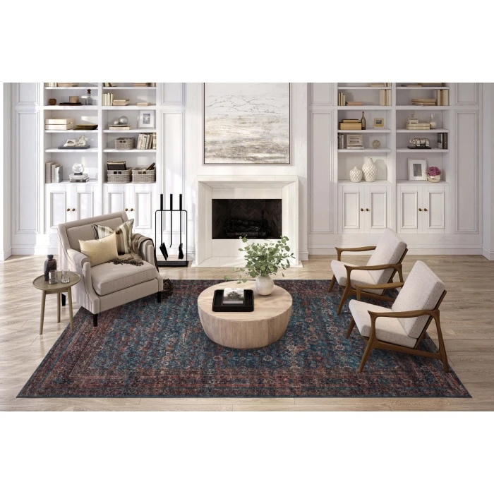 Dalyn Jericho JC7 Navy Area Rug 2 ft. 6 in. X 8 ft. Runner