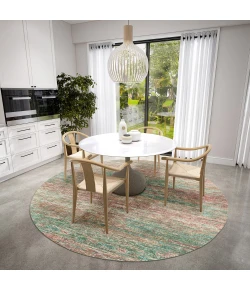 Dalyn Ciara CR1 Mocha Area Rug 6 ft. X 6 ft. Round