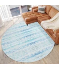 Dalyn Seabreeze SZ16 Denim Area Rug 8 ft. X 8 ft. Round