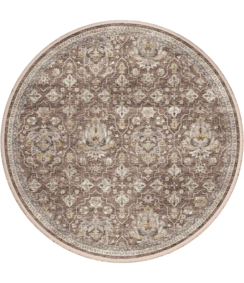 Dalyn Marbella MB4 Mocha Area Rug 10 ft. X 10 ft. Round