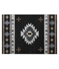 Dalyn Phoenix PH4 Black Area Rug 1 ft. 8 in. X 2 ft. 6 in. Rectangle
