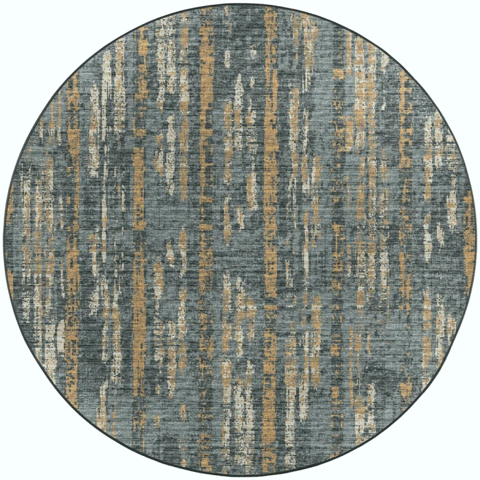 Dalyn Winslow WL6 Charcoal Area Rug 10 ft. X 10 ft. Round