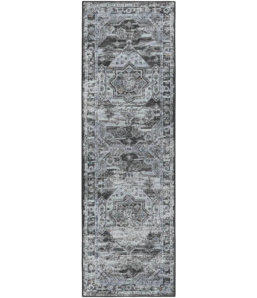 Dalyn Jericho JC5 Steel Area Rug 2 ft. 6 in. X 12 ft. Runner