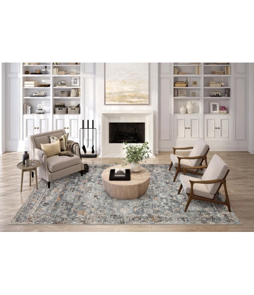 Dalyn Jericho JC4 Silver Area Rug 2 ft. 6 in. X 10 ft. Runner