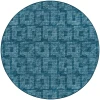 Dalyn Delano DA1 Navy Area Rug 6 ft. X 6 ft. Round