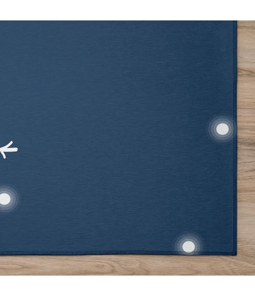 Dalyn Wonderland WN12 Navy Area Rug 1 ft. 8 in. X 2 ft. 6 in. Rectangle