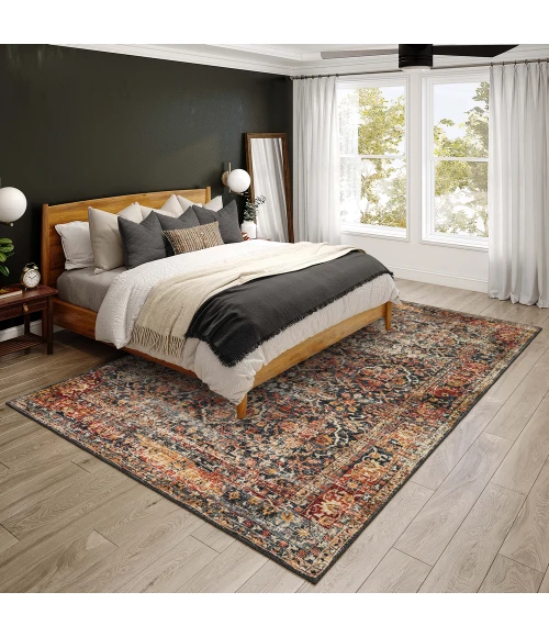 Dalyn Jericho JC3 Charcoal Area Rug 5 ft. X 7 ft. 6 in. Rectangle