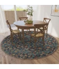 Dalyn Jericho JC8 Navy Area Rug 4 ft. X 4 ft. Round