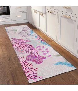 Dalyn Seabreeze SZ1 Blush Area Rug 2 ft. 3 in. X 7 ft. 6 in. Runner