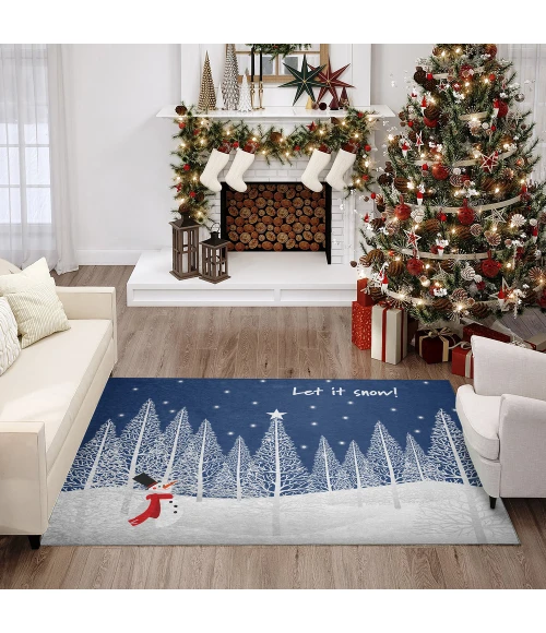 Dalyn Wonderland WN12 Navy Area Rug 5 ft. X 7 ft. 6 in. Rectangle