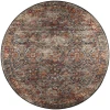 Dalyn Jericho JC3 Charcoal Area Rug 10 ft. X 10 ft. Round
