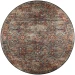 Dalyn Jericho JC3 Charcoal Area Rug 10 ft. X 10 ft. Round