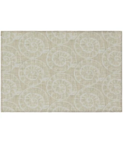 Dalyn Seabreeze SZ11 Taupe Area Rug 1 ft. 8 in. X 2 ft. 6 in. Rectangle